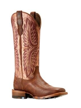 Ariat Frontier Calamity Jane Western Boots Bite The Dust Desert Sunrise.. Size 7